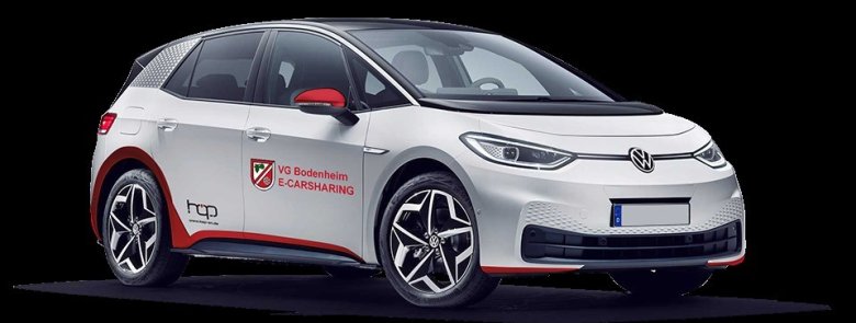 Carsharing-Elektrofahrzeug ID3